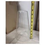 Quorum International Clear Seeded Glass Lamp Shade