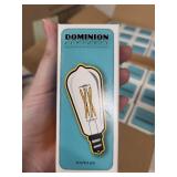 Box of 12 Dominion Ventures ST12/E12 LED Light Bulbs