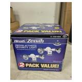 Heath/Zenith Motion Activated Security Light 2-Pack and Patriot LED Solar Landscape Light