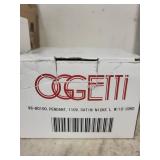 Set of 5 Oggetti Pendant Light Fixtures in Satin Nickel and Dark Bronze