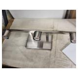 Modern Stainless Steel 3-Light Wall Fixture