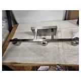 Modern Stainless Steel 3-Light Wall Fixture