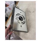 Modern Stainless Steel 3-Light Wall Fixture