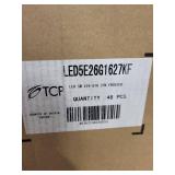 Box of 48 TCP 5W LED Dimmable Bulbs E26 Base