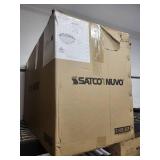 SATCO Nuvo 15" Old Bronze Finish Flush with Alabaster Glass Ceiling Light