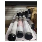 Lot of Threaded Steel Pipes