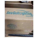 Sea Gull Lighting 3-Light Vanity Fixture, Brushed Nickel