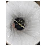 Collection of 3 Fabric-Lined Lamp Shades and Matching Small Lamp Shade