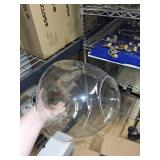 Set of 2 Hand-Blown Glass Vases