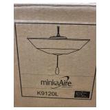 Lot of 2 Ceiling Light Kits: MinkaAire K9120L and Generation Lighting 77065-15