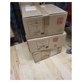 Set of 3 Minka Aire Ceiling Fans with Light Fixture