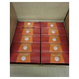 Set of 10 Packs of Majestic B11 Filament LED Bulbs