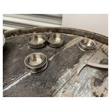 Portable Stainless Steel Travel Bar Set with Flasks and Shot Glasses