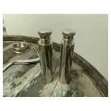 Portable Stainless Steel Travel Bar Set with Flasks and Shot Glasses