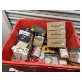 Large Assortment of Door Hardware and Key Blanks