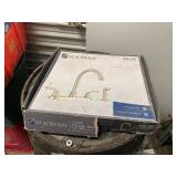 Glacier Bay Kitchen Faucet in Brushed Nickel with Soap Dispenser