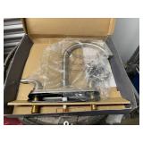 Glacier Bay Kitchen Faucet in Brushed Nickel with Soap Dispenser