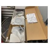 Glacier Bay Handheld Showerhead with Wall Bar Combo