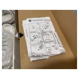 Glacier Bay Handheld Showerhead with Wall Bar Combo