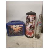 GI Joe Lunchbox, James Dean Film Legenden Canister, Pepsi Bottle