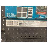 16x16 Sturdy Interconnecting Pegboard System