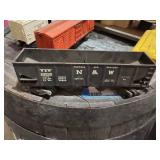 Set of Vintage Model Trains and Station