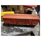 Set of Vintage Model Trains and Station