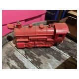 Set of Vintage Model Trains and Station