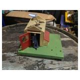 Set of Vintage Model Trains and Station