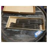 Set of Vintage Model Trains and Station