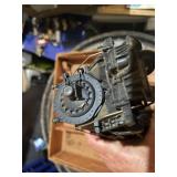 Set of Vintage Model Trains and Station