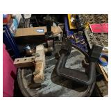 Set of 3 Heavy Duty Trailer Hitches with Ball Mounts and Steps