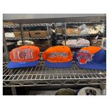 Set of 3 New York Knicks Snapback Hats Assorted Designs New with Tags