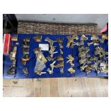 Vintage Brass and Metal Keys Assortment Collection