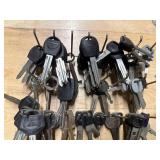 Bulk Lot of Key Blanks and Assorted House Keys