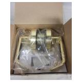 Arrow RL Cylindrical Lock in Brass Finish