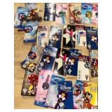 Collection of 50 Themed House Keys featuring Disney and Rock Music Designs