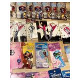 Collection of 50 Themed House Keys featuring Disney and Rock Music Designs