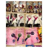 Collection of 50 Themed House Keys featuring Disney and Rock Music Designs