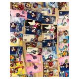 Collection of 50 Themed House Keys featuring Disney and Rock Music Designs