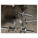 Collection of Lock Cores, Keys, and Locksmithing Tools