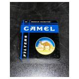 Vintage Camel Cigarette Tin with Zippo Style Lighters and Marilyn Monroe Design