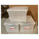 Store and Slide File Totes