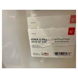 Stack & Pull Totes - Cracked Lids