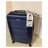24" Hardside Blue Suitcase