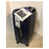24" Hardside Blue Suitcase