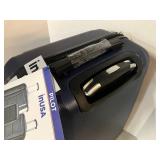 24" Hardside Blue Suitcase