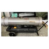 MSRP $13,000 NEW Hunter Camfire CV125CG-ADT Multi-Fuel Portable Space Heater 96000 BTU With Ducting - Has A Couple Dents From Moving Around...