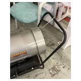MSRP $13,000 NEW Hunter Camfire CV125CG-ADT Multi-Fuel Portable Space Heater 96000 BTU With Ducting - Has A Couple Dents From Moving Around...
