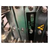 MSRP $3000 NEW High Quality NestaFlex 200 Series Expandable Portable Roller Conveyors System -Black PVC coating on every roller - 18" Wide Expandable Up To 12